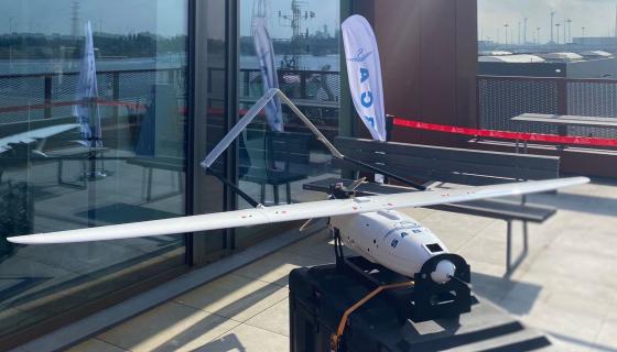 Sabca UAS Drone Port of Antwerp
